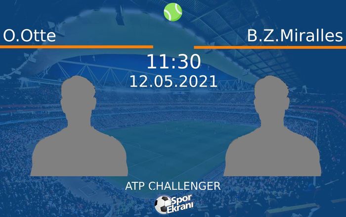 12 Mayıs 2021 O.Otte vs B.Z.Miralles maçı Hangi Kanalda Saat Kaçta Yayınlanacak? 12 Mayıs 2021 O.Otte vs B.Z.Miralles maçı Hangi Kanalda Saat Kaçta Yayınlanacak?