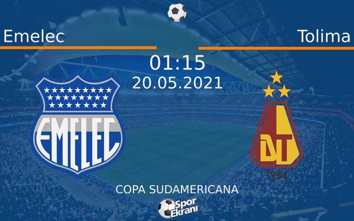 20 Mayıs 2021 Emelec vs Tolima maçı Hangi Kanalda Saat Kaçta Yayınlanacak? 20 Mayıs 2021 Emelec vs Tolima maçı Hangi Kanalda Saat Kaçta Yayınlanacak?