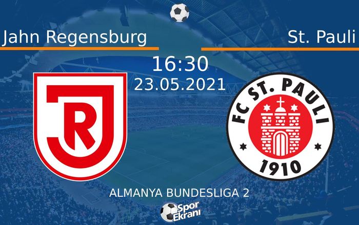 23 Mayıs 2021 Jahn Regensburg vs St. Pauli maçı Hangi Kanalda Saat Kaçta Yayınlanacak? 23 Mayıs 2021 Jahn Regensburg vs St. Pauli maçı Hangi Kanalda Saat Kaçta Yayınlanacak?