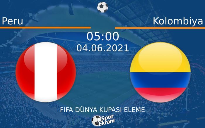 04 Haziran 2021 Peru vs Kolombiya maçı Hangi Kanalda Saat Kaçta Yayınlanacak? 04 Haziran 2021 Peru vs Kolombiya maçı Hangi Kanalda Saat Kaçta Yayınlanacak?