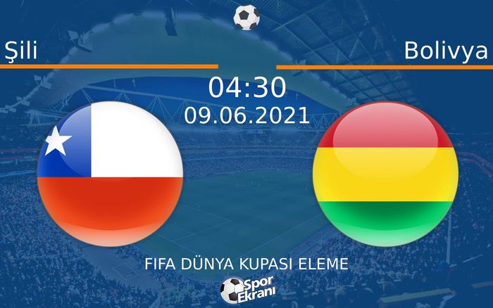 09 Haziran 2021 Şili vs Bolivya maçı Hangi Kanalda Saat Kaçta Yayınlanacak? 09 Haziran 2021 Şili vs Bolivya maçı Hangi Kanalda Saat Kaçta Yayınlanacak?