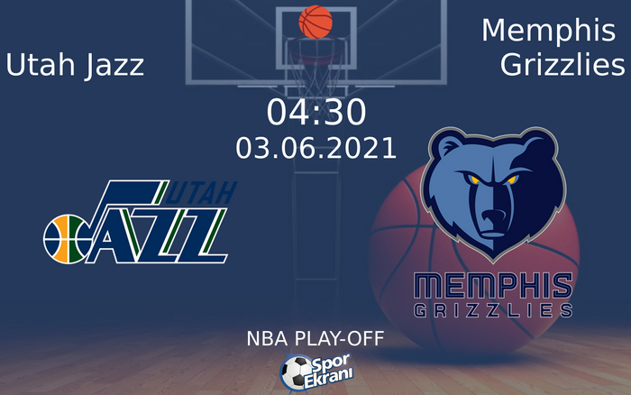03 Haziran 2021 Utah Jazz vs Memphis Grizzlies maçı Hangi Kanalda Saat Kaçta Yayınlanacak? 03 Haziran 2021 Utah Jazz vs Memphis Grizzlies maçı Hangi Kanalda Saat Kaçta Yayınlanacak?