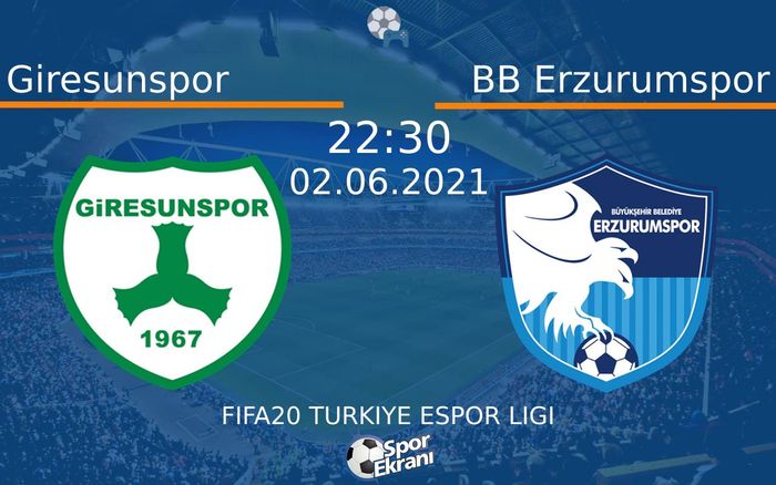 02 Haziran 2021 Giresunspor vs BB Erzurumspor maçı Hangi Kanalda Saat Kaçta Yayınlanacak? 02 Haziran 2021 Giresunspor vs BB Erzurumspor maçı Hangi Kanalda Saat Kaçta Yayınlanacak?