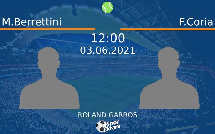 03 Haziran 2021 M.Berrettini vs F.Coria maçı Hangi Kanalda Saat Kaçta Yayınlanacak? 03 Haziran 2021 M.Berrettini vs F.Coria maçı Hangi Kanalda Saat Kaçta Yayınlanacak?