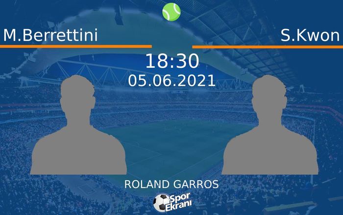 05 Haziran 2021 M.Berrettini vs S.Kwon maçı Hangi Kanalda Saat Kaçta Yayınlanacak? 05 Haziran 2021 M.Berrettini vs S.Kwon maçı Hangi Kanalda Saat Kaçta Yayınlanacak?