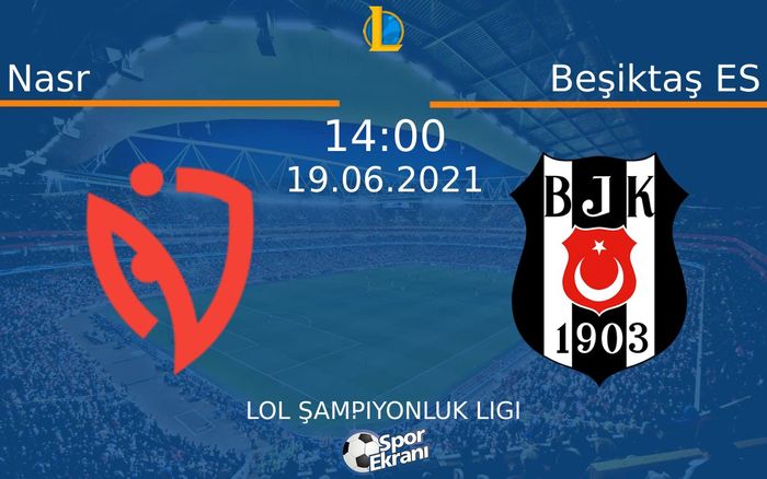 19 Haziran 2021 Nasr vs Beşiktaş ES maçı Hangi Kanalda Saat Kaçta Yayınlanacak? 19 Haziran 2021 Nasr vs Beşiktaş ES maçı Hangi Kanalda Saat Kaçta Yayınlanacak?
