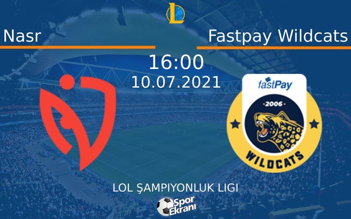 10 Temmuz 2021 Nasr vs Fastpay Wildcats maçı Hangi Kanalda Saat Kaçta Yayınlanacak? 10 Temmuz 2021 Nasr vs Fastpay Wildcats maçı Hangi Kanalda Saat Kaçta Yayınlanacak?