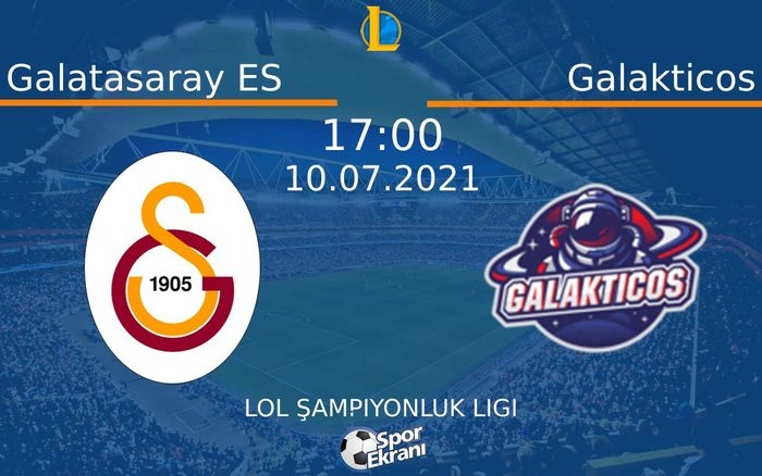 10 Temmuz 2021 Galatasaray ES vs Galakticos maçı Hangi Kanalda Saat Kaçta Yayınlanacak? 10 Temmuz 2021 Galatasaray ES vs Galakticos maçı Hangi Kanalda Saat Kaçta Yayınlanacak?