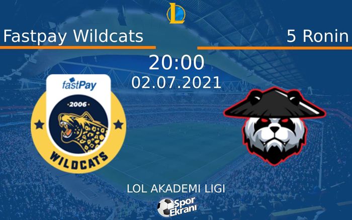 02 Temmuz 2021 Fastpay Wildcats vs 5 Ronin maçı Hangi Kanalda Saat Kaçta Yayınlanacak? 02 Temmuz 2021 Fastpay Wildcats vs 5 Ronin maçı Hangi Kanalda Saat Kaçta Yayınlanacak?