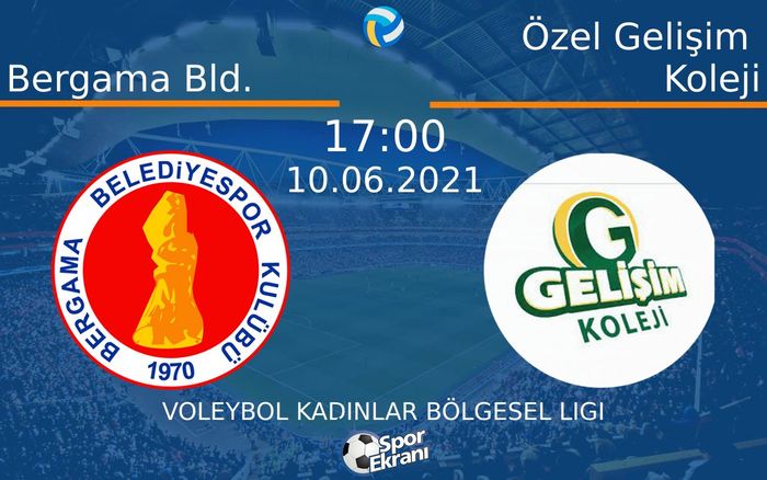 10 Haziran 2021 Bergama Bld. vs Özel Gelişim Koleji maçı Hangi Kanalda Saat Kaçta Yayınlanacak? 10 Haziran 2021 Bergama Bld. vs Özel Gelişim Koleji maçı Hangi Kanalda Saat Kaçta Yayınlanacak?