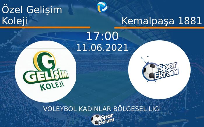 11 Haziran 2021 Özel Gelişim Koleji vs Kemalpaşa 1881 maçı Hangi Kanalda Saat Kaçta Yayınlanacak? 11 Haziran 2021 Özel Gelişim Koleji vs Kemalpaşa 1881 maçı Hangi Kanalda Saat Kaçta Yayınlanacak?