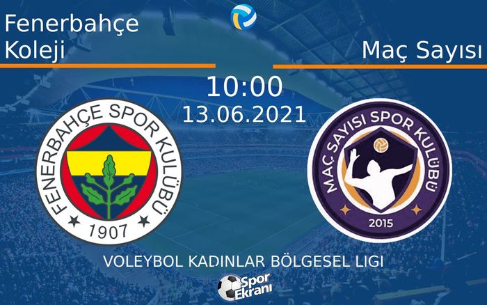 13 Haziran 2021 Fenerbahçe Koleji vs Maç Sayısı maçı Hangi Kanalda Saat Kaçta Yayınlanacak? 13 Haziran 2021 Fenerbahçe Koleji vs Maç Sayısı maçı Hangi Kanalda Saat Kaçta Yayınlanacak?
