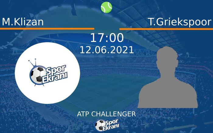 12 Haziran 2021 M.Klizan vs T.Griekspoor maçı Hangi Kanalda Saat Kaçta Yayınlanacak? 12 Haziran 2021 M.Klizan vs T.Griekspoor maçı Hangi Kanalda Saat Kaçta Yayınlanacak?
