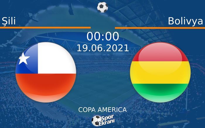 19 Haziran 2021 Şili vs Bolivya maçı Hangi Kanalda Saat Kaçta Yayınlanacak? 19 Haziran 2021 Şili vs Bolivya maçı Hangi Kanalda Saat Kaçta Yayınlanacak?
