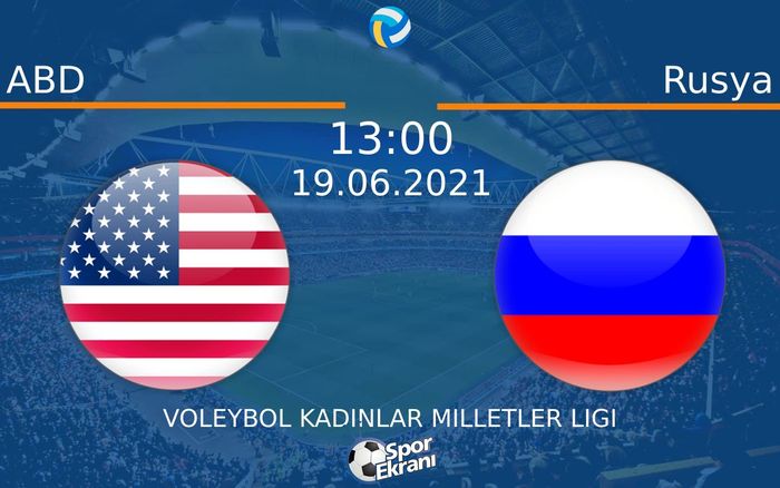 19 Haziran 2021 ABD vs Rusya maçı Hangi Kanalda Saat Kaçta Yayınlanacak? 19 Haziran 2021 ABD vs Rusya maçı Hangi Kanalda Saat Kaçta Yayınlanacak?