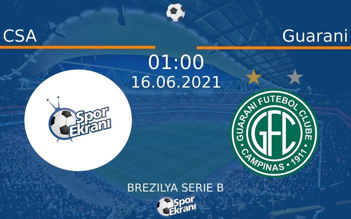 16 Haziran 2021 CSA vs Guarani maçı Hangi Kanalda Saat Kaçta Yayınlanacak?