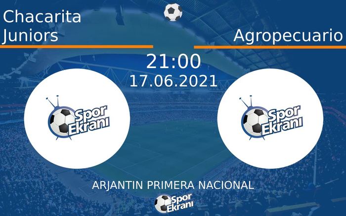17 Haziran 2021 Chacarita Juniors vs Agropecuario maçı Hangi Kanalda Saat Kaçta Yayınlanacak? 17 Haziran 2021 Chacarita Juniors vs Agropecuario maçı Hangi Kanalda Saat Kaçta Yayınlanacak?