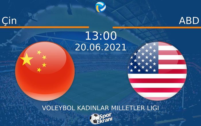 20 Haziran 2021 Çin vs ABD maçı Hangi Kanalda Saat Kaçta Yayınlanacak? 20 Haziran 2021 Çin vs ABD maçı Hangi Kanalda Saat Kaçta Yayınlanacak?