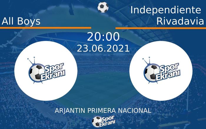 23 Haziran 2021 All Boys vs Independiente Rivadavia maçı Hangi Kanalda Saat Kaçta Yayınlanacak? 23 Haziran 2021 All Boys vs Independiente Rivadavia maçı Hangi Kanalda Saat Kaçta Yayınlanacak?