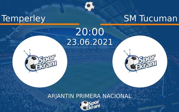 23 Haziran 2021 Temperley vs SM Tucuman maçı Hangi Kanalda Saat Kaçta Yayınlanacak? 23 Haziran 2021 Temperley vs SM Tucuman maçı Hangi Kanalda Saat Kaçta Yayınlanacak?