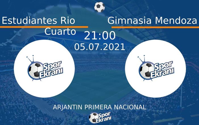 05 Temmuz 2021 Estudiantes Rio Cuarto vs Gimnasia Mendoza maçı Hangi Kanalda Saat Kaçta Yayınlanacak? 05 Temmuz 2021 Estudiantes Rio Cuarto vs Gimnasia Mendoza maçı Hangi Kanalda Saat Kaçta Yayınlanacak?
