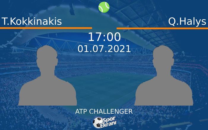 01 Temmuz 2021 T.Kokkinakis vs Q.Halys maçı Hangi Kanalda Saat Kaçta Yayınlanacak? 01 Temmuz 2021 T.Kokkinakis vs Q.Halys maçı Hangi Kanalda Saat Kaçta Yayınlanacak?