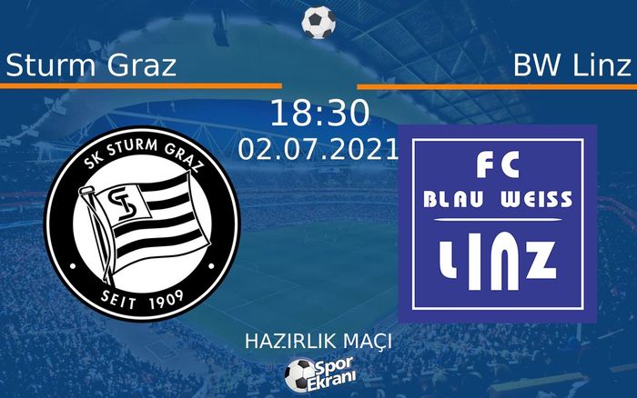 02 Temmuz 2021 Sturm Graz vs BW Linz maçı Hangi Kanalda Saat Kaçta Yayınlanacak? 02 Temmuz 2021 Sturm Graz vs BW Linz maçı Hangi Kanalda Saat Kaçta Yayınlanacak?