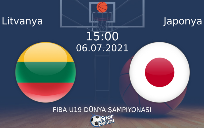06 Temmuz 2021 Litvanya vs Japonya maçı Hangi Kanalda Saat Kaçta Yayınlanacak? 06 Temmuz 2021 Litvanya vs Japonya maçı Hangi Kanalda Saat Kaçta Yayınlanacak?