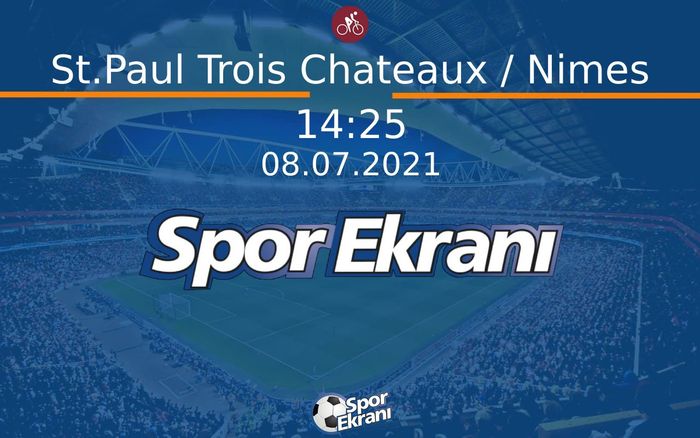 08 Temmuz 2021 Bisiklet Tour de France - St.Paul Trois Chateaux / Nimes 12.Etap Hangi Kanalda Saat Kaçta Yayınlanacak?