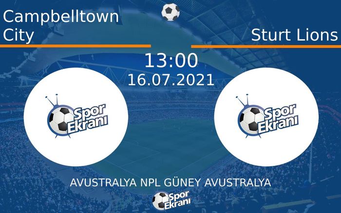 16 Temmuz 2021 Campbelltown City vs Sturt Lions maçı Hangi Kanalda Saat Kaçta Yayınlanacak? 16 Temmuz 2021 Campbelltown City vs Sturt Lions maçı Hangi Kanalda Saat Kaçta Yayınlanacak?