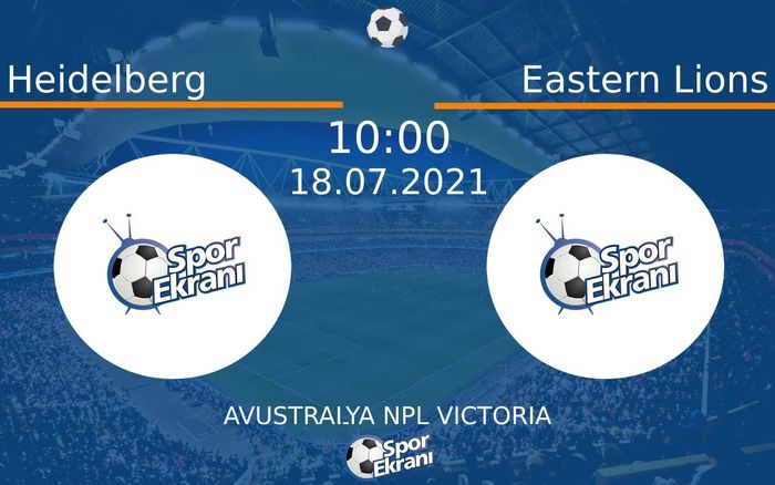 18 Temmuz 2021 Heidelberg vs Eastern Lions maçı Hangi Kanalda Saat Kaçta Yayınlanacak? 18 Temmuz 2021 Heidelberg vs Eastern Lions maçı Hangi Kanalda Saat Kaçta Yayınlanacak?