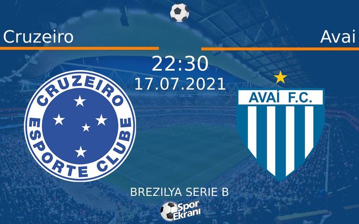 17 Temmuz 2021 Cruzeiro vs Avai maçı Hangi Kanalda Saat Kaçta Yayınlanacak? 17 Temmuz 2021 Cruzeiro vs Avai maçı Hangi Kanalda Saat Kaçta Yayınlanacak?