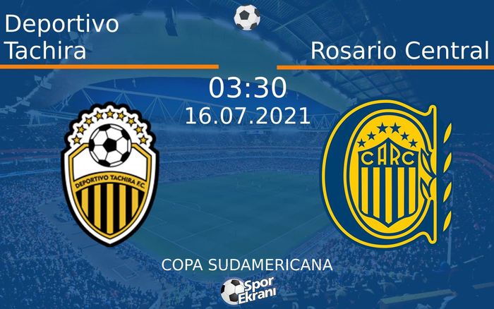 16 Temmuz 2021 Deportivo Tachira vs Rosario Central maçı Hangi Kanalda Saat Kaçta Yayınlanacak? 16 Temmuz 2021 Deportivo Tachira vs Rosario Central maçı Hangi Kanalda Saat Kaçta Yayınlanacak?