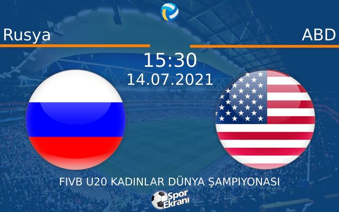 14 Temmuz 2021 Rusya vs ABD maçı Hangi Kanalda Saat Kaçta Yayınlanacak? 14 Temmuz 2021 Rusya vs ABD maçı Hangi Kanalda Saat Kaçta Yayınlanacak?