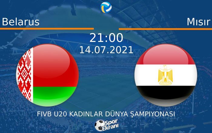 14 Temmuz 2021 Belarus vs Mısır maçı Hangi Kanalda Saat Kaçta Yayınlanacak? 14 Temmuz 2021 Belarus vs Mısır maçı Hangi Kanalda Saat Kaçta Yayınlanacak?