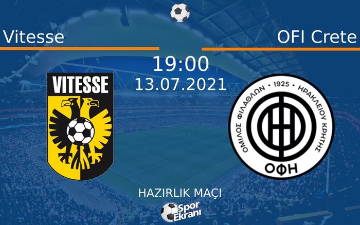 13 Temmuz 2021 Vitesse vs OFI Crete maçı Hangi Kanalda Saat Kaçta Yayınlanacak? 13 Temmuz 2021 Vitesse vs OFI Crete maçı Hangi Kanalda Saat Kaçta Yayınlanacak?