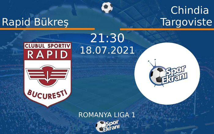 18 Temmuz 2021 Rapid Bükreş vs Chindia Targoviste maçı Hangi Kanalda Saat Kaçta Yayınlanacak? 18 Temmuz 2021 Rapid Bükreş vs Chindia Targoviste maçı Hangi Kanalda Saat Kaçta Yayınlanacak?