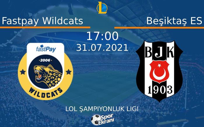 31 Temmuz 2021 Fastpay Wildcats vs Beşiktaş ES maçı Hangi Kanalda Saat Kaçta Yayınlanacak? 31 Temmuz 2021 Fastpay Wildcats vs Beşiktaş ES maçı Hangi Kanalda Saat Kaçta Yayınlanacak?