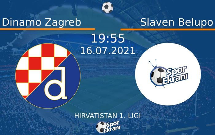 16 Temmuz 2021 Dinamo Zagreb vs Slaven Belupo maçı Hangi Kanalda Saat Kaçta Yayınlanacak? 16 Temmuz 2021 Dinamo Zagreb vs Slaven Belupo maçı Hangi Kanalda Saat Kaçta Yayınlanacak?