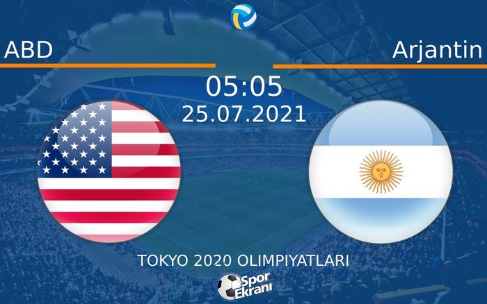 25 Temmuz 2021 ABD vs Arjantin maçı Hangi Kanalda Saat Kaçta Yayınlanacak? 25 Temmuz 2021 ABD vs Arjantin maçı Hangi Kanalda Saat Kaçta Yayınlanacak?