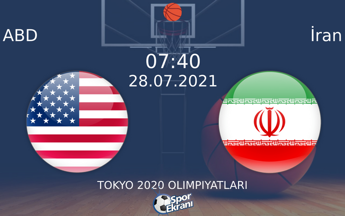28 Temmuz 2021 ABD vs İran maçı Hangi Kanalda Saat Kaçta Yayınlanacak? 28 Temmuz 2021 ABD vs İran maçı Hangi Kanalda Saat Kaçta Yayınlanacak?