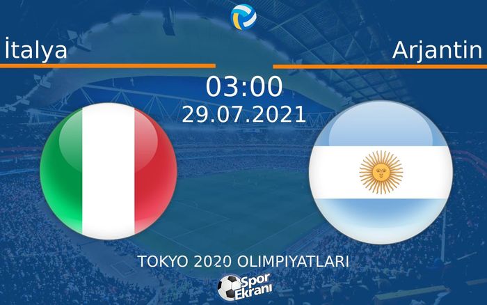 29 Temmuz 2021 İtalya vs Arjantin maçı Hangi Kanalda Saat Kaçta Yayınlanacak? 29 Temmuz 2021 İtalya vs Arjantin maçı Hangi Kanalda Saat Kaçta Yayınlanacak?