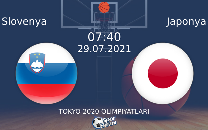 29 Temmuz 2021 Slovenya vs Japonya maçı Hangi Kanalda Saat Kaçta Yayınlanacak?