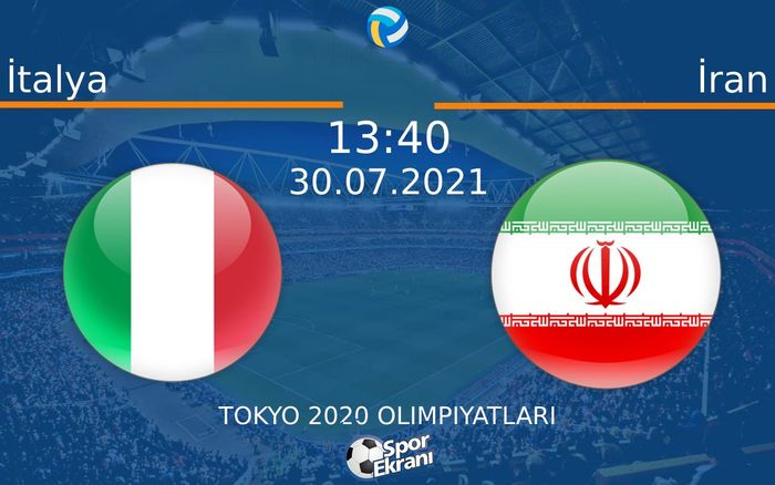30 Temmuz 2021 İtalya vs İran maçı Hangi Kanalda Saat Kaçta Yayınlanacak? 30 Temmuz 2021 İtalya vs İran maçı Hangi Kanalda Saat Kaçta Yayınlanacak?