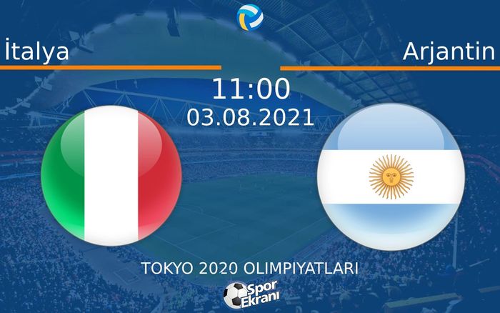 03 Ağustos 2021 İtalya vs Arjantin maçı Hangi Kanalda Saat Kaçta Yayınlanacak? 03 Ağustos 2021 İtalya vs Arjantin maçı Hangi Kanalda Saat Kaçta Yayınlanacak?