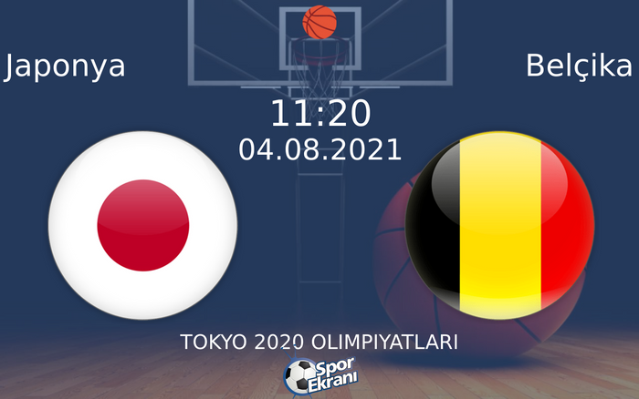 04 Ağustos 2021 Japonya vs Belçika maçı Hangi Kanalda Saat Kaçta Yayınlanacak?