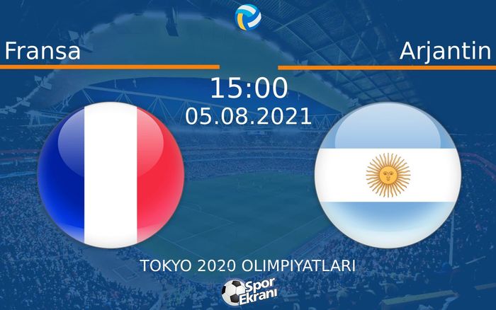 05 Ağustos 2021 Fransa vs Arjantin maçı Hangi Kanalda Saat Kaçta Yayınlanacak? 05 Ağustos 2021 Fransa vs Arjantin maçı Hangi Kanalda Saat Kaçta Yayınlanacak?