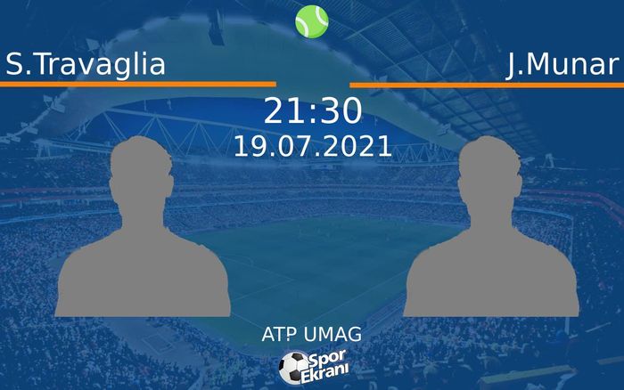 19 Temmuz 2021 S.Travaglia vs J.Munar maçı Hangi Kanalda Saat Kaçta Yayınlanacak?