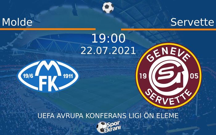 22 Temmuz 2021 Molde vs Servette maçı Hangi Kanalda Saat Kaçta Yayınlanacak? 22 Temmuz 2021 Molde vs Servette maçı Hangi Kanalda Saat Kaçta Yayınlanacak?
