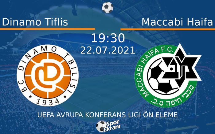 22 Temmuz 2021 Dinamo Tiflis vs Maccabi Haifa maçı Hangi Kanalda Saat Kaçta Yayınlanacak? 22 Temmuz 2021 Dinamo Tiflis vs Maccabi Haifa maçı Hangi Kanalda Saat Kaçta Yayınlanacak?